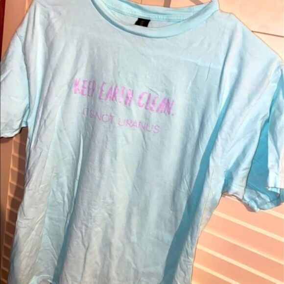 Keep Earth Clean It’s Not Uranus Girls shirt - Picture 4 of 5